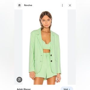 Green adah blazer